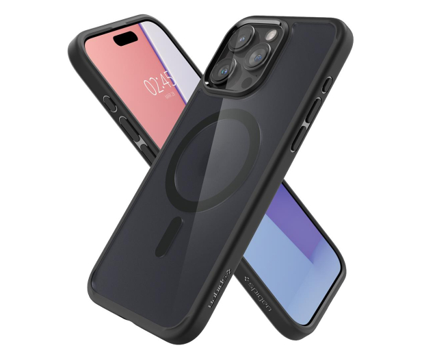 SPIGEN Ultra Hybrid Mag Magsafe do iPhone 15 Pro Max frost black ACS06581 - 1178931 - zdjęcie 2